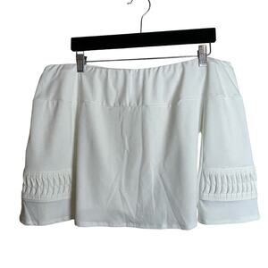 Chrissie by Tail White Active Skirt XXL – Flounce Hem Tennis Skort‎ w/ Pocket